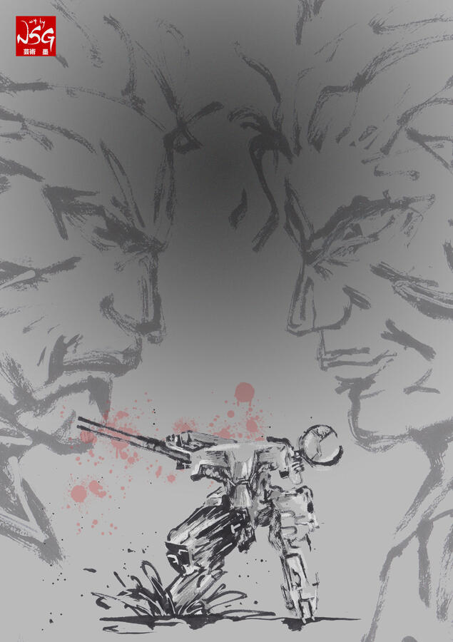 Solid VS Liquid - Metal Gear Solid